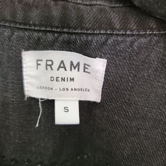 Frame le studded denim jacket black - Picture 10 of 10